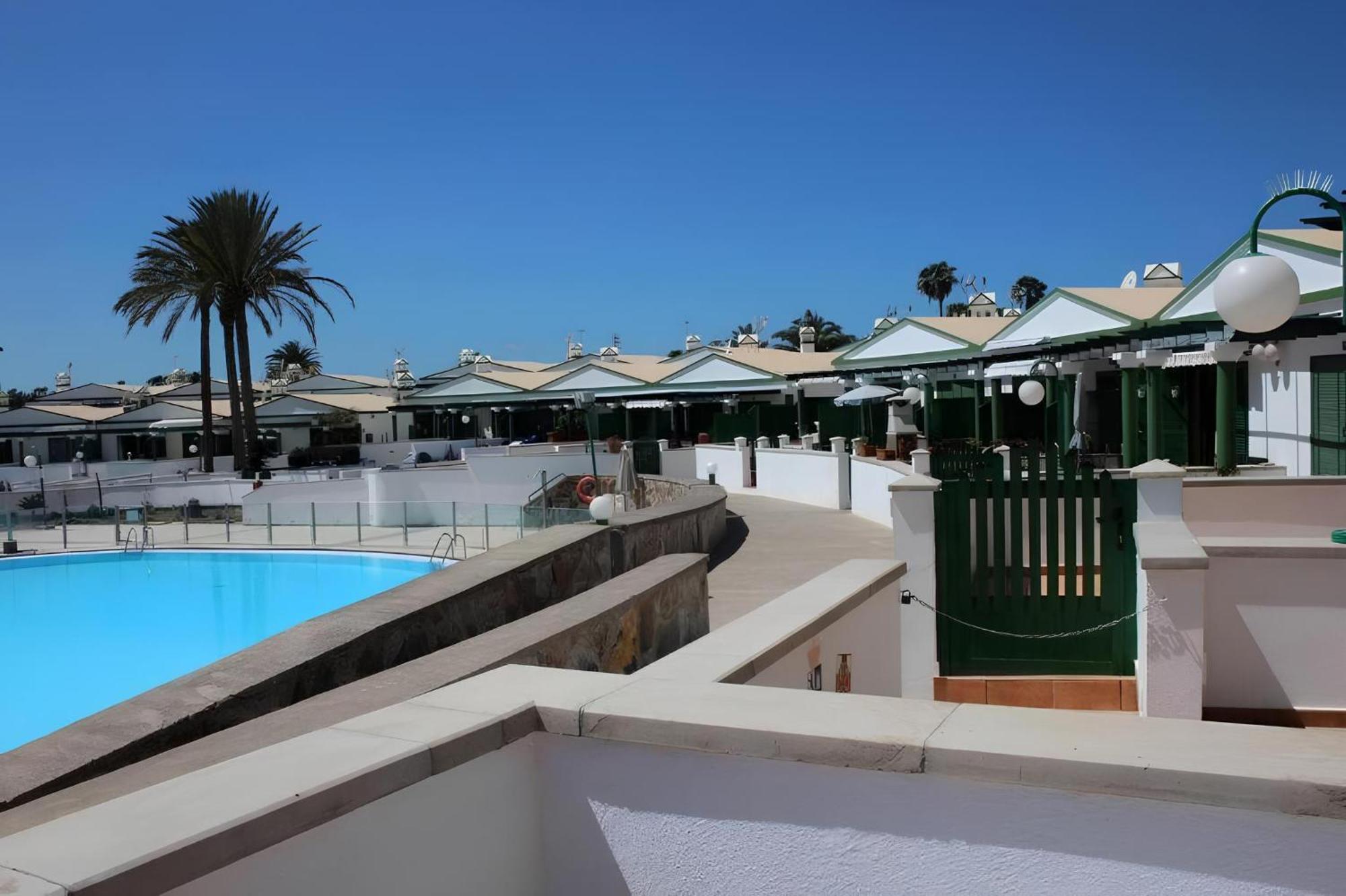 Bungalow En Complejo Tranquilo En Maspalomas ماسبالوماس المظهر الخارجي الصورة
