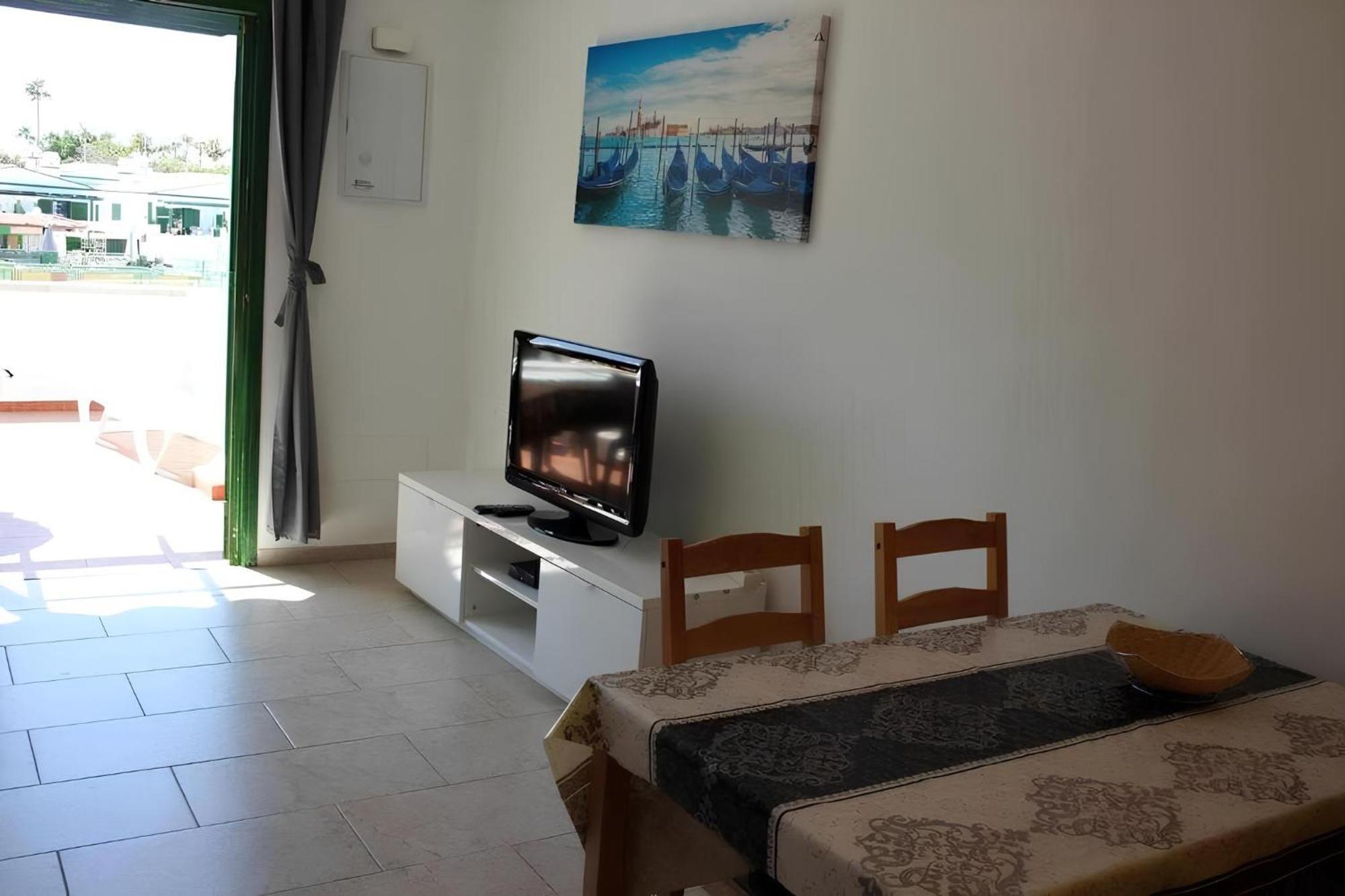 Bungalow En Complejo Tranquilo En Maspalomas ماسبالوماس المظهر الخارجي الصورة