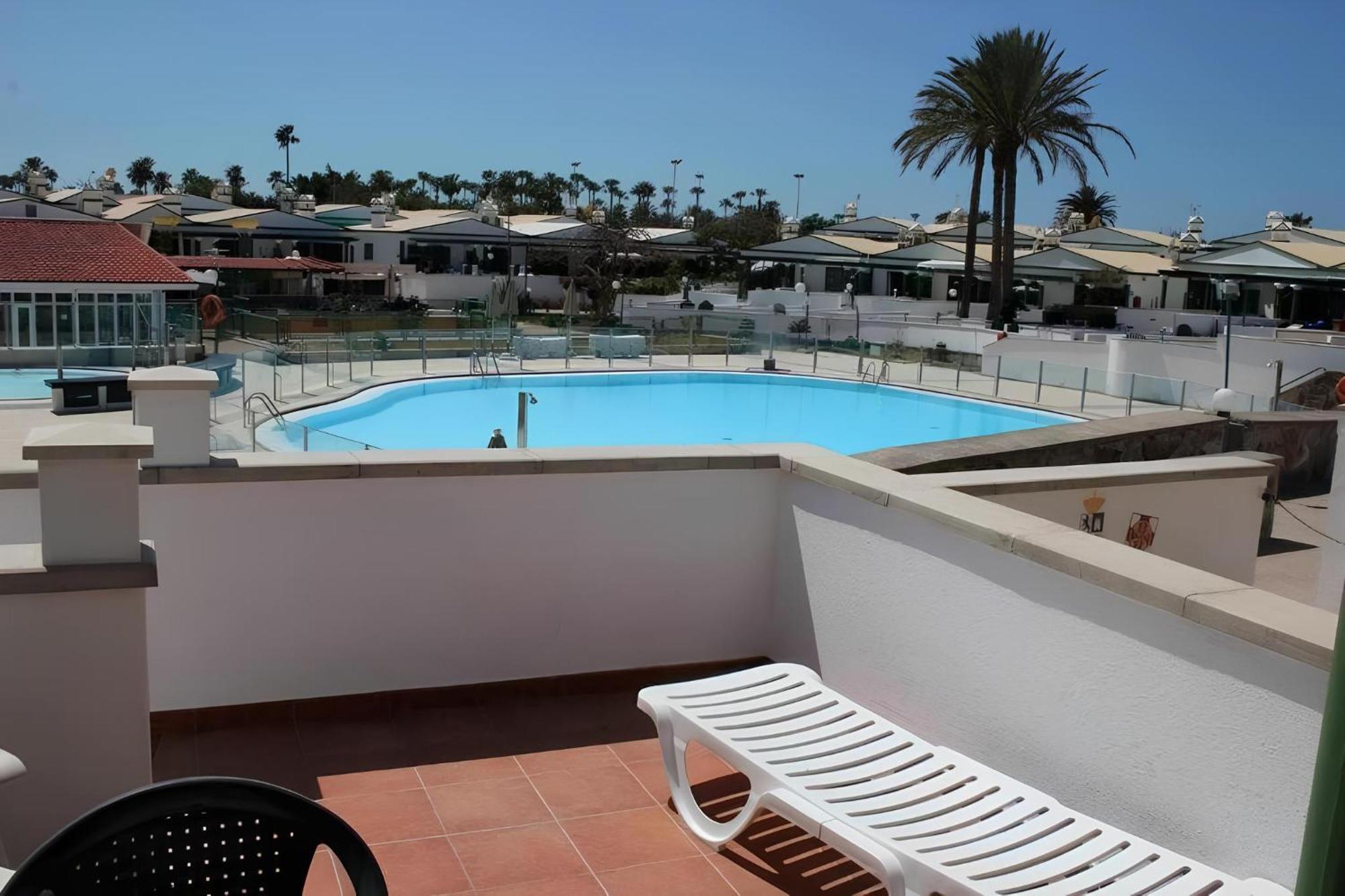 Bungalow En Complejo Tranquilo En Maspalomas ماسبالوماس المظهر الخارجي الصورة